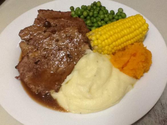 Mrs Trukka's special meatloaf