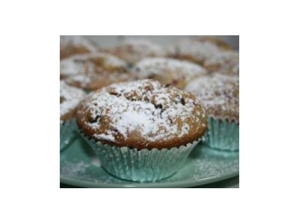 Tiramisu Raspberry Muffins