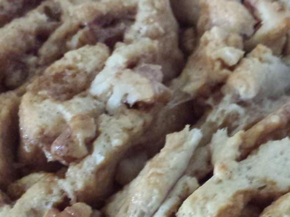 Walnut & Butterscotch Scrolls