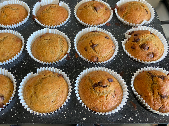 Alison's Banana Choc Chip Muffins
