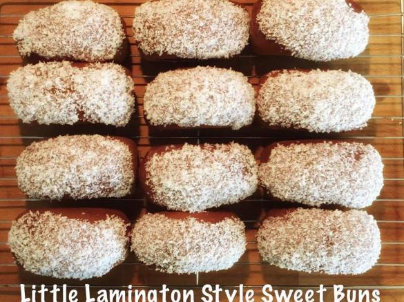 Little Lamington Style Iced Sweet Buns TM5 TM31