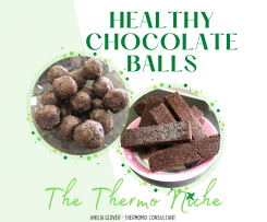 Healthy Chocolate Balls by The Thermo Niche
