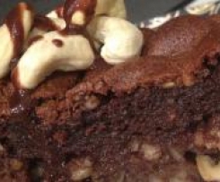 Flourless Chocolate Cashew Cake