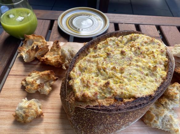 Ham and Corn Cob Loaf