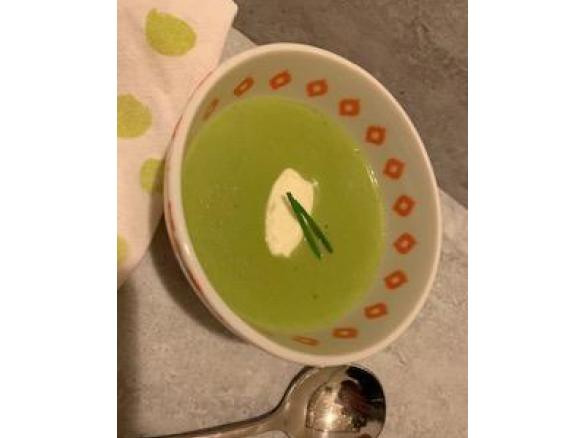 Lettuce and Pea Soup