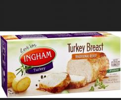 Turkey Breast Christmas Lunch with veggies and gravy