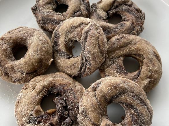 Gluten Free Banana Doughnuts