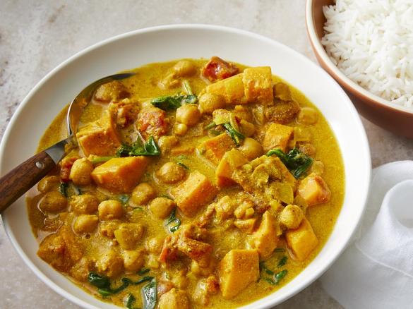 Chickpea Vegetable Coconut Curry
