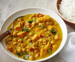 Chickpea Vegetable Coconut Curry