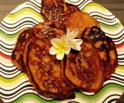 Sweet potato and apple fritters