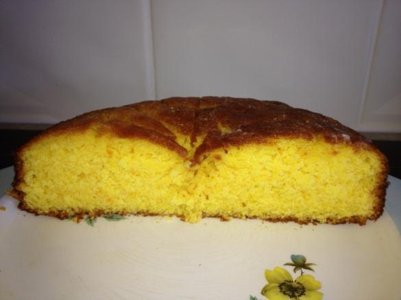 Orange and coconut cake