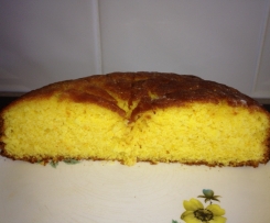 Orange and coconut cake