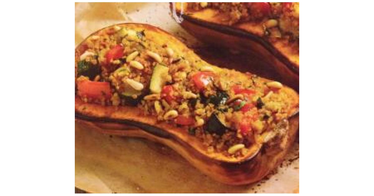 Quinoa stuffed Pumpkin Halves by guest. A Thermomix ® recipe in the ...