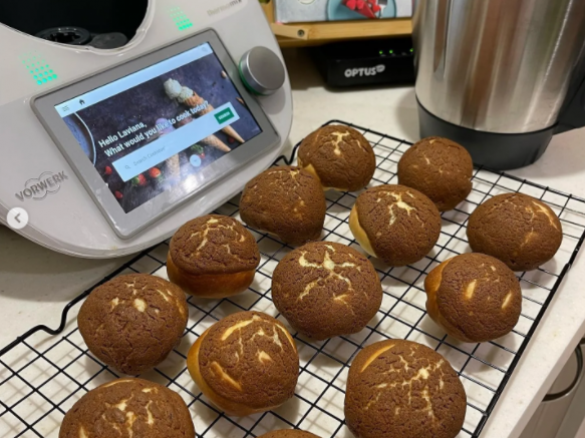 THERMOLYFE COFFEE TOP BUTTER BUNS (ROTI BOY)