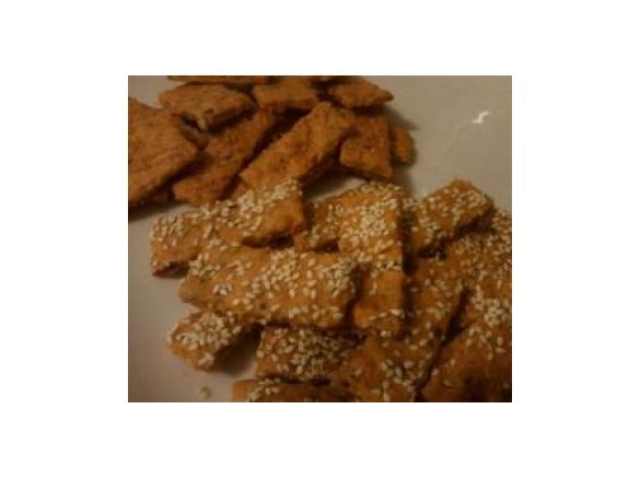 Savoury Oat Crackers