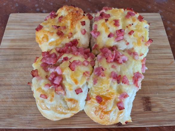 Cheese and Bacon Rolls
