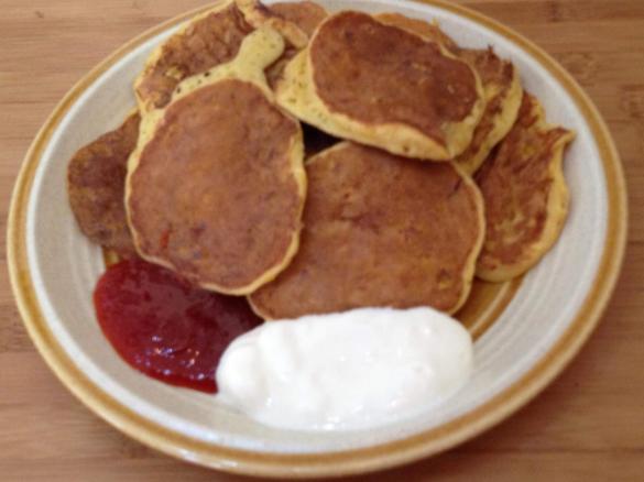 Chillied Corn Fritters