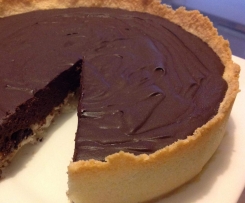 Coconut Chocolate Tart