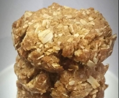 Healthy Anzac biscuits 