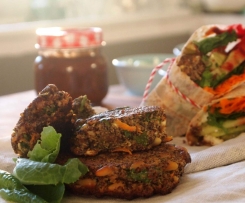 Quinoa Burger Bites