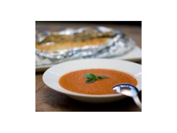 Roasted Tomato & Basil Soup