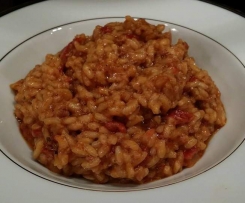 Chorizo Risotto (Clone of Chicken and Chorizo Arrabbiata Risotto)