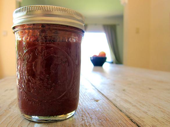 Rhubarb and Ginger Jam