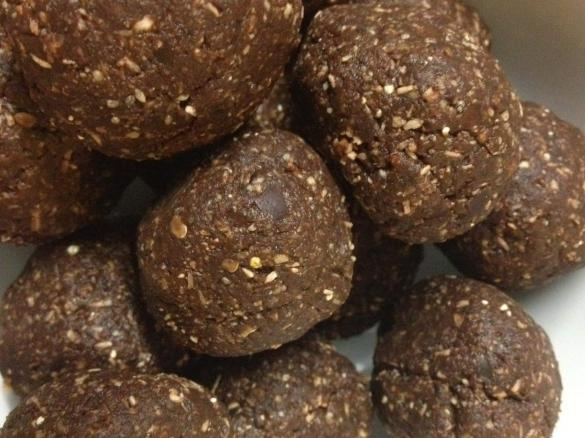 Cacao and Vanilla Balls