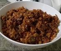 Paleo Crunchy Museli