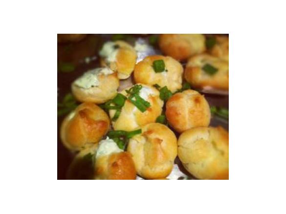 Cheese stuffed Choux