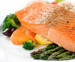 Salmon and Veg super quick!