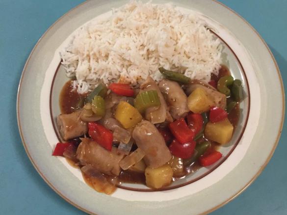 Pork and Pineapple Casserole