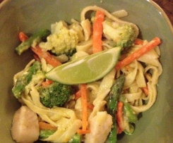 White Fish Fettuccine