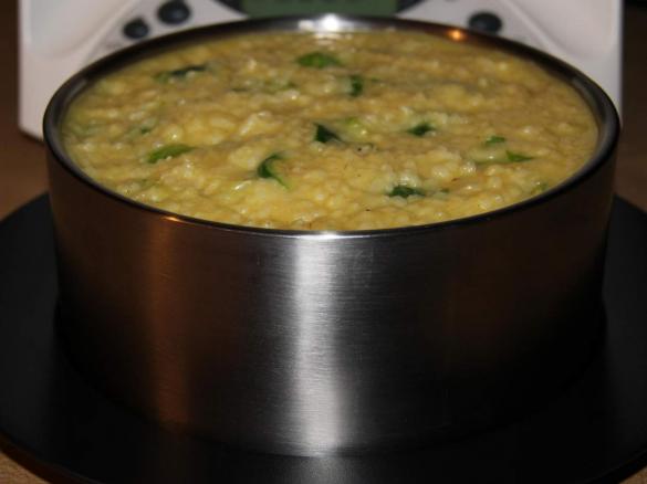 BRUSSELS SPROUTS SAFFRON RISOTTO