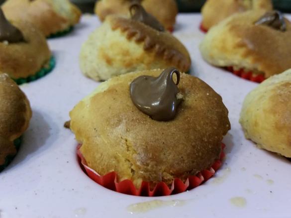 Nutella cinnamon (donut) cupcakes