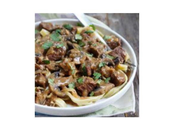 Variation Paleo Beef Stroganoff 
