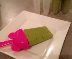 Avocado and Lime Iceblocks