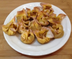 Baked Spicy Roast Chicken Pockets