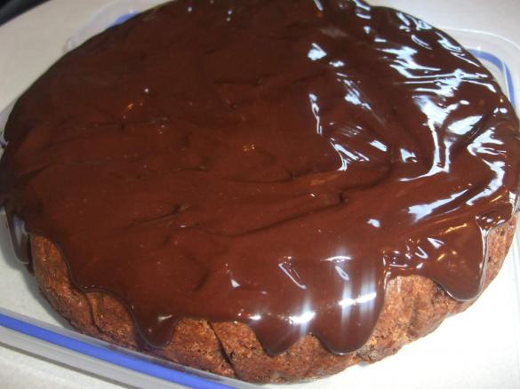 Dark Chocolate and Almond Torte