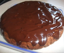 Dark Chocolate and Almond Torte