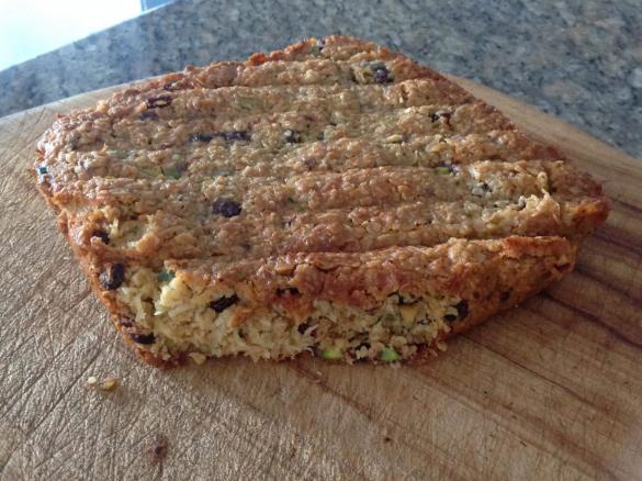 Pistachio, Cranberry and Coconut Slice