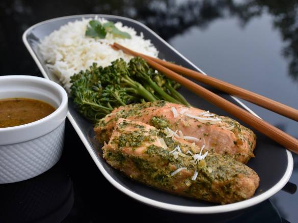 Our Favorite Salmon All-in-one meal!