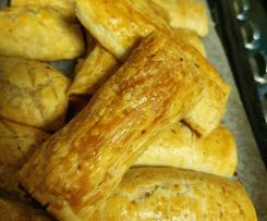 Hidden veggie chicken sausage rolls