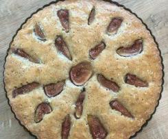 Fig Honey Almond Tart