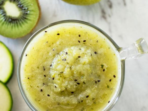 SWEET KIWI + PEAR + ZUCCHINI + MINT BABY PUREE
