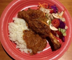 Moroccan Style Marinade with Chickpeas