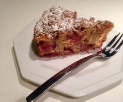Rhubarb Cake