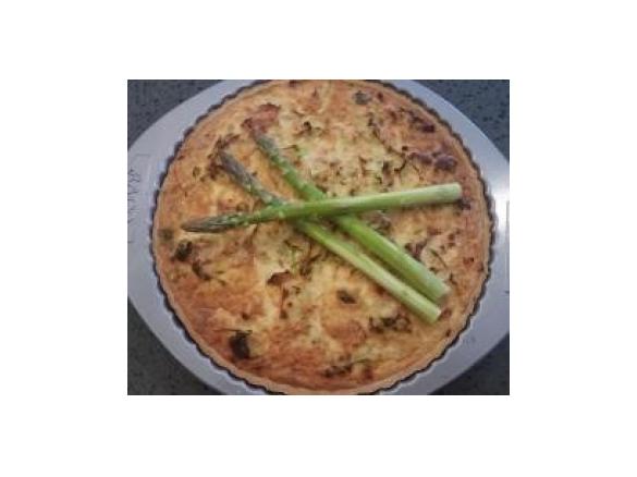 Salmon and Leek Quiche