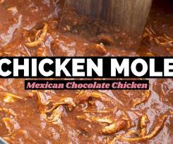 Chicken Moles (MOW-lays) with Chocolate Sauce