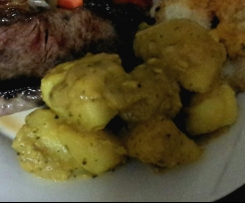 HUNTERS Potatoes with Ginger,Lemon & Mint